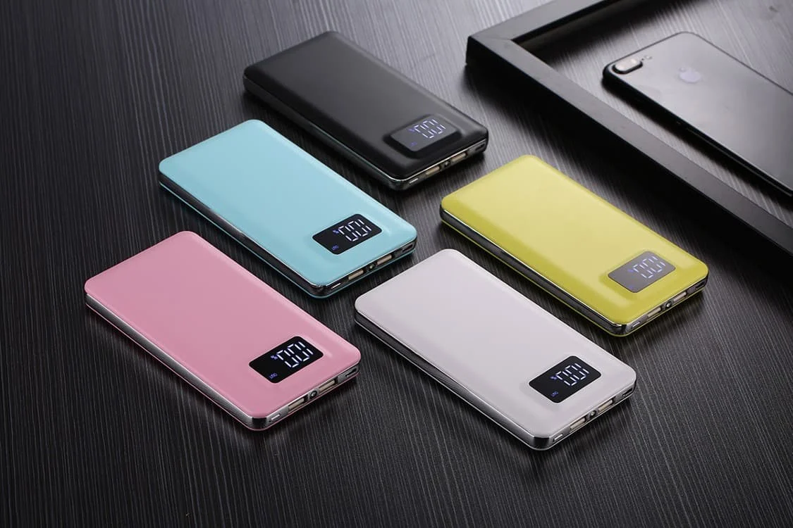 The LCD display power bank customization factory